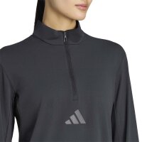 adidas Terrex Xperior Half Zip langarm Shirt Damen - carbon