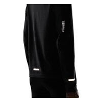 adidas Terrex Xperior Half Zip langarm Shirt Damen - carbon