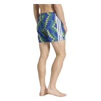 adidas Football-Inspired Graphic 5-Inch Badeshorts Herren - byello/white