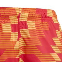 adidas Football-Inspired Graphic Badeshorts Kinder - puor/white