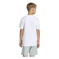 adidas Essentials T-Shirt Kinder - white/grethr/grefou/g
