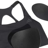 adidas Optimé Workout Support Sport BH Damen - black