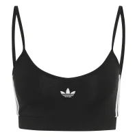 adidas 3 Stripes Sport BH Damen - black/white