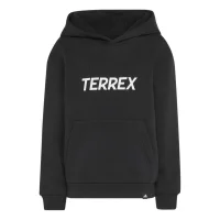 adidas Terrex Multi Logo Hoodie Kinder - black