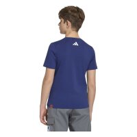 adidas Minecraft Terrex T-Shirt Kinder - dkblue