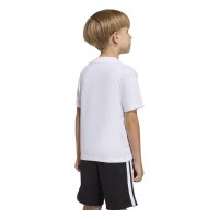 adidas Essentials T-Shirt Kinder - white/pnkfus