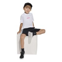 adidas Essentials T-Shirt Kinder - white/pnkfus