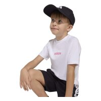 adidas Essentials T-Shirt Kinder - white/pnkfus