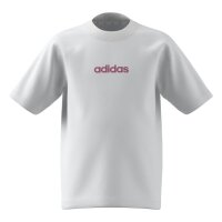 adidas Essentials T-Shirt Kinder - white/pnkfus