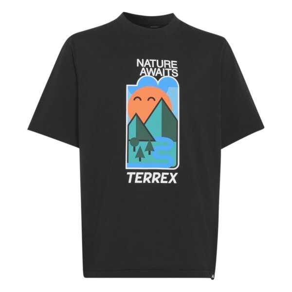 adidas Xploric Graphic T-Shirt Kinder - black