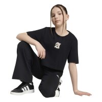 adidas Stadium Graphic Cropped T-Shirt Kinder - black
