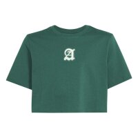 adidas Stadium Graphic Cropped T-Shirt Kinder - cgreen