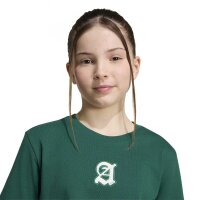 adidas Stadium Graphic Cropped T-Shirt Kinder - cgreen