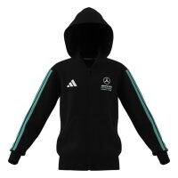 adidas Mercedes-AMG Petronas Formel 1 Team Dna Kapuzenjacke Kinder - black/semiru