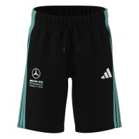 adidas Mercedes-AMG Petronas Formel 1 Team Dna kurze Hose Kinder - black/semiru