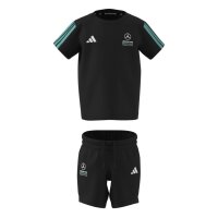 adidas Mercedes-AMG Petronas Formel 1 Team Dna Short Sleeve Trainingshose Baby - black/semiru