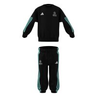 adidas Mercedes-AMG Petronas Formel 1 Team Dna Long Sleeve Trainingshose Baby - black/semiru