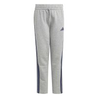 adidas Seasonal Essentials Tiberio 3 Stripes Fleece Trainingsanzug Kinder - dkblue/white/mgreyh