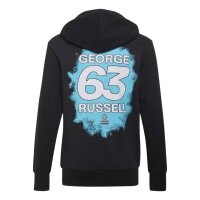 adidas Mercedes-AMG Petronas Formel 1 Team George Russell Name & Number Hoodie Kinder - black