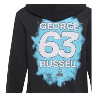 adidas Mercedes-AMG Petronas Formel 1 Team George Russell Name & Number Hoodie Kinder - black