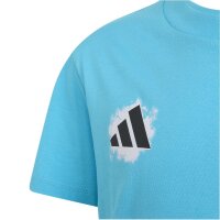adidas Mercedes-AMG Petronas Formel 1 Team George Russell Name & Number T-Shirt Kinder - samblu