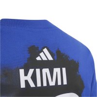 adidas Mercedes-AMG Petronas Formel 1 Team Kimi Antonelli Name & Number T-Shirt Kinder - boblue