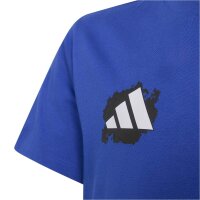 adidas Mercedes-AMG Petronas Formel 1 Team Kimi Antonelli Name & Number T-Shirt Kinder - boblue