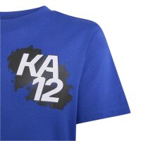 adidas Mercedes-AMG Petronas Formel 1 Team Kimi Antonelli Name & Number T-Shirt Kinder - boblue