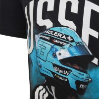adidas Mercedes-AMG Petronas Formel 1 Team George Russell Graphic T-Shirt Kinder - black