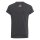adidas Essentials T-Shirt Kinder - grey six/pnkfus