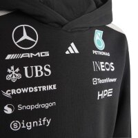 adidas Mercedes-AMG Petronas Formel 1 Team Driver Hoodie Kinder - black