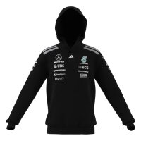 adidas Mercedes-AMG Petronas Formel 1 Team Driver Hoodie Kinder - black