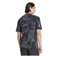 adidas Multi All Over Print T-Shirt Herren - black