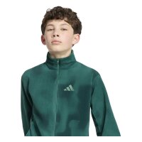 adidas Multi All Over Print Full-Zip Fle Jacken Kinder - cgreen
