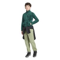 adidas Multi All Over Print Full-Zip Fle Jacken Kinder - cgreen