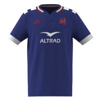 adidas Frankreich Rugby Heim replica Trikot Kinder - selubl