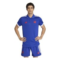adidas Frankreich Rugby Heim Supporters Replica Polo Trikot Herren - selubl