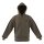 adidas Essentials Three Stripes French Terry Kapuzenjacke Herren - khasix/black