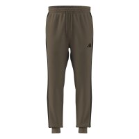 adidas Essentials Three Stripes French Terry lange Hose Herren - khasix/black