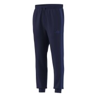 adidas Essentials Three Stripes French Terry lange Hose Herren - dkblue/royblu