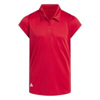 adidas Performance Short Sleeve Polo Kinder - colred