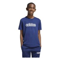 adidas Essentials T-Shirt Kinder - dkblue/white