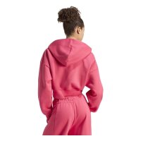 adidas Sl+ Fleece Full-Zip Hoodie Damen - powpnk