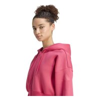adidas Sl+ Fleece Full-Zip Hoodie Damen - powpnk