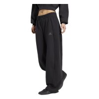 adidas Essentials Contemporary Logo Fleece Barrel lange Hose Damen - black