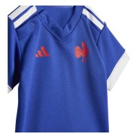 adidas Frankreich Rugby Heim Trikotset Kinder - selubl