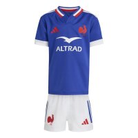 adidas Frankreich Rugby Mini Replica Trikotset Kinder -...