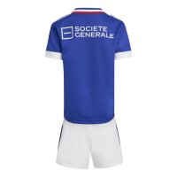 adidas Frankreich Rugby Mini Replica Trikotset Kinder - selubl