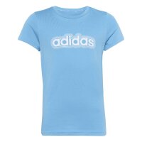 adidas Essentials T-Shirt Kinder - ltblue/white