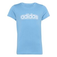 adidas Essentials T-Shirt Kinder - ltblue/white